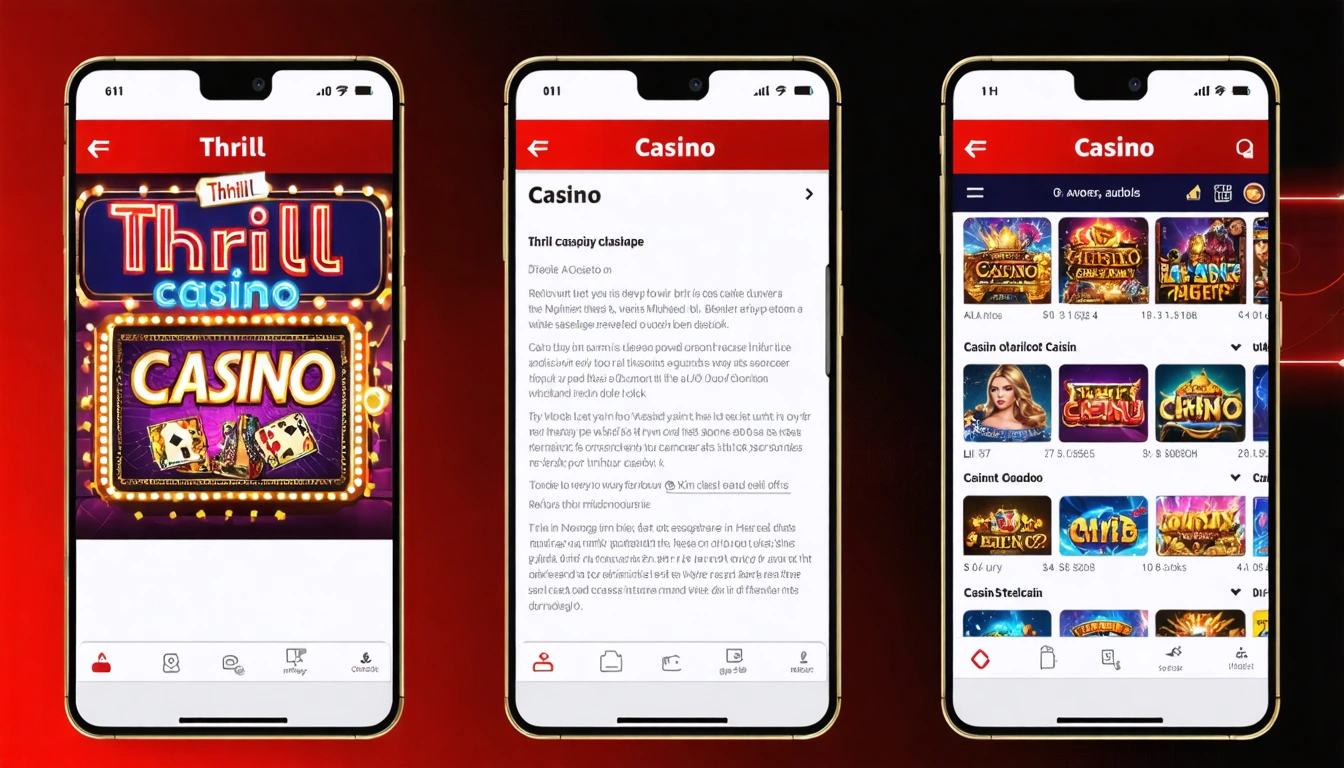 Thrill casino app review and mobile gameplay guide