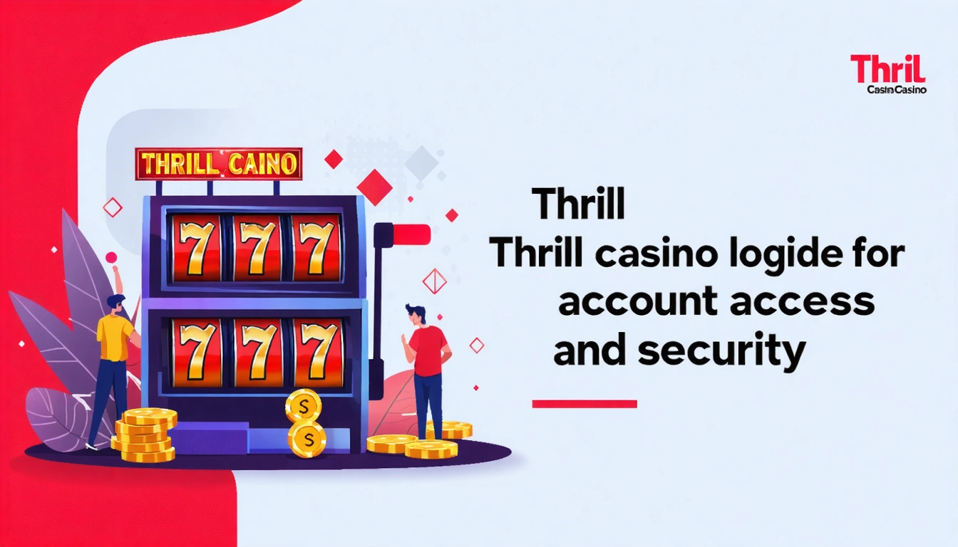 Thrill casino login guide for account access and security